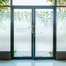 제제데코 창문시트지 칼라 안개시트지 유리창시트지 뷰티플 데이01, 스카이블루