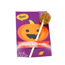Donna&deco 萬聖節糖果架 BOO南瓜 紫色 30入, 混合顏色