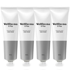 웰더마 지플러스 프로포즈 로즈 핸드크림, 50ml, 4개