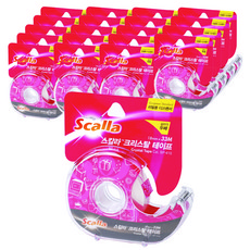 Scalla 水晶雙面膠帶台 18mm x 33m, C1833DD, 1套