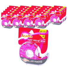 Scalla 水晶雙面膠帶臺 12mm x 33m, C1233DD, 24入