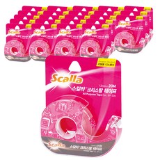 스칼라 크리스탈 테이프 12mm x 20m, C1220D, 24개입