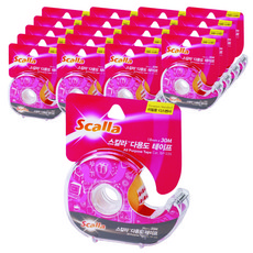 Scala 多用途雙面膠帶 18mm x 30m, G1830DD, 20入