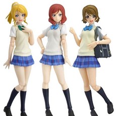 LoveLive Max Factory School Hana Maki Eri 公仔 3p 套組, 1套