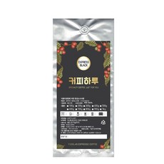 Coffee One Day EXPRESS BLACK 咖啡豆, 原豆(未研磨), 500g, 1個