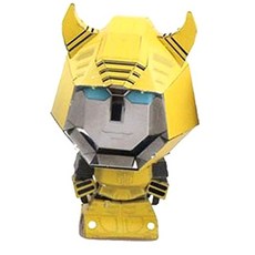 楓葉MU 3D金屬積木 Q1 變形金剛 G1 SD Type 1-B 大黃蜂 MU882915, 27件, 混色