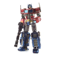 Maple MU 3D金屬積木變形金剛G1 Optimus Prime Color Ver MU171066, 596件, 混色