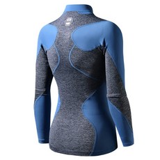 스켈리도 여성용 SRX 엣지 익스트림 기어 우먼 긴소매 스노우 래쉬가드 SHWE1271W