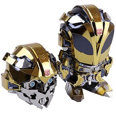Maple MU 3D金屬積木變形金剛 5 可變換頭 黃蜂 MU172124, 160件, 混色