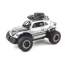 레프리카 RC카 2.4GHz 1/14 2WD 오프로드 비틀 RTR RC CBT889818SI, 혼합 색상, 1개
