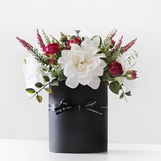 BLOOMING&ME Bellita 花卉裝飾中心裝飾品, 黑色的, 1個