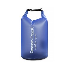 알럽핏 아웃도어 스포츠 방수 팩 백 10L, 블루