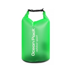 DM 알럽핏 아웃도어 스포츠 방수 팩 백 10L, 그린
