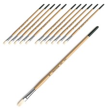 화홍 유화&아크릴붓 804F, 10호, 12개입