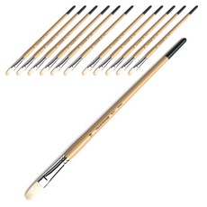 HWAHONG 油畫壓克力筆刷 804F, 18號, 12件