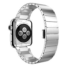 MOMOKET 鍊式錶帶 Apple Watch 金屬錶帶 L尺寸 42 / 44 / 45 / 49mm 錶帶, 銀色, 1個