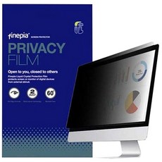 파인피아 LCD모니터 Privacy 정보보호필름 와이드 B형 597 x 336 mm, 1개