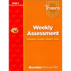 Treasures Weekly Assessments Blm Grade 3, McGRAWHILL