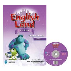 English Land Level 5 Student Book with CD pack, PEARSON EDUCATION (RETURNS)