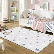 프로비 17T 북유럽풍 양면 놀이방매트, 하이딩 웨이브