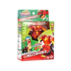 손오공 팽이전사자이로카 배틀팽이 레드스카이호크, 혼합 색상, 1개