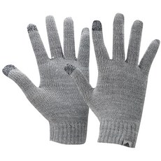 adidas 愛迪達 針織保暖手套 DJ1054, 灰色的