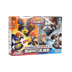 손오공 팽이전사자이로카 배틀팽이 정글비스트세트, 혼합 색상, 1개