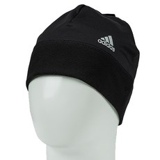 adidas 愛迪達 Climawarm毛線帽 OSFM DM4412, 黑色+銀色