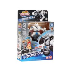 손오공 팽이전사자이로카 배틀팽이 화이트라이노, 혼합 색상, 1개