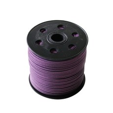 BLOOMING&ME 麂皮絨緞帶繩, 紫羅蘭色, 90m