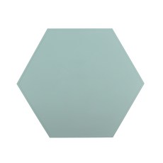 ade.l 六角形矽膠餐墊, 薄荷色, 1個