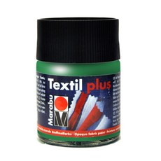 마라부 텍스타일 플러스 물감 015 French green, 50ml, 1색