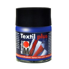 마라부 텍스타일 플러스 물감 055 Dark ultramarine, 1색, 50ml, 1개