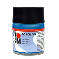 마라부 포셀린 물감 057 gentian, 50ml, 1색
