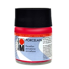마라부 포셀린 물감 125 Cherry, 50ml, 1색