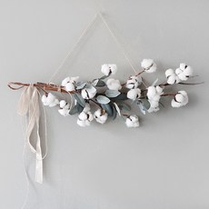 BLOOMING&ME Skimmia棉花花環, 混合顏色