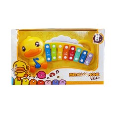 BANDI 鴨子造型玩具木琴, 混色