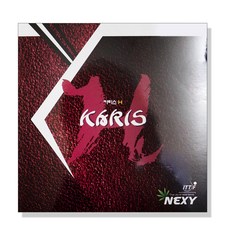 넥시 카리스 H 탁구러버 2.2, RED, 1개