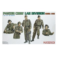 DRAGON 1/35 Panzer Crew LAH Division 俄羅斯 1943 塑料模型步兵, 1個