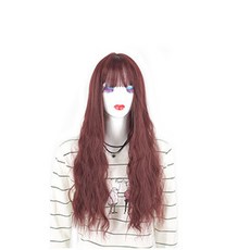 해피트레이딩 쇼인루트 코스프레 가발, 버건디