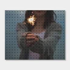 NB Commerce 室內裝飾洞洞板 sparkler, 1個, White