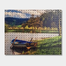 NB商務 室內裝飾洞洞板 帆船, 1個, 白色