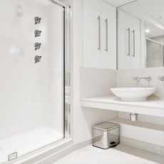 Design Soopul 北歐風格淋浴窗戶霧面貼紙 VSW 21, 混合顏色