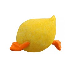 鴨屁股造型冰箱磁鐵, Yellow Butt