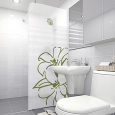 Designsoopul 淋浴窗戶霧面貼 北歐風格 VSW 41, 混合顏色