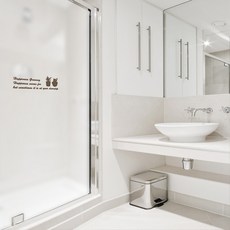 Design Supul 淋浴窗戶霧面窗貼 北歐風格 VSW 34, 混合顏色