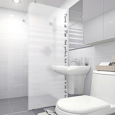 DesignSoopul 浴室窗戶霧面貼 北歐風格 VSW 24, 混色