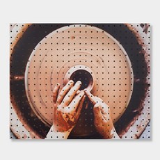 앤비커머스 室內裝潢洞洞板 陶藝, 1個, 白色