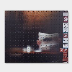 앤비커머스 室內裝飾洞洞板 窗中報紙, 1個, White