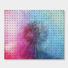 NB Commerce 室內裝飾洞洞板 蒲公英燈光, 1個, 白色